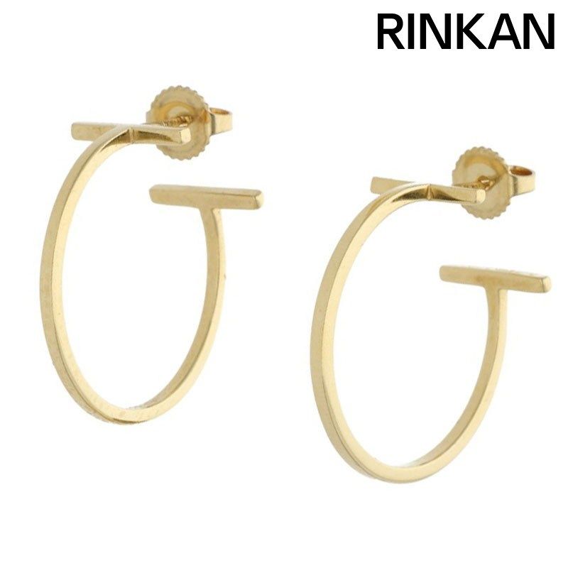 ティファニー Tワイヤー K18YGフープピアス メンズ - メルカリ