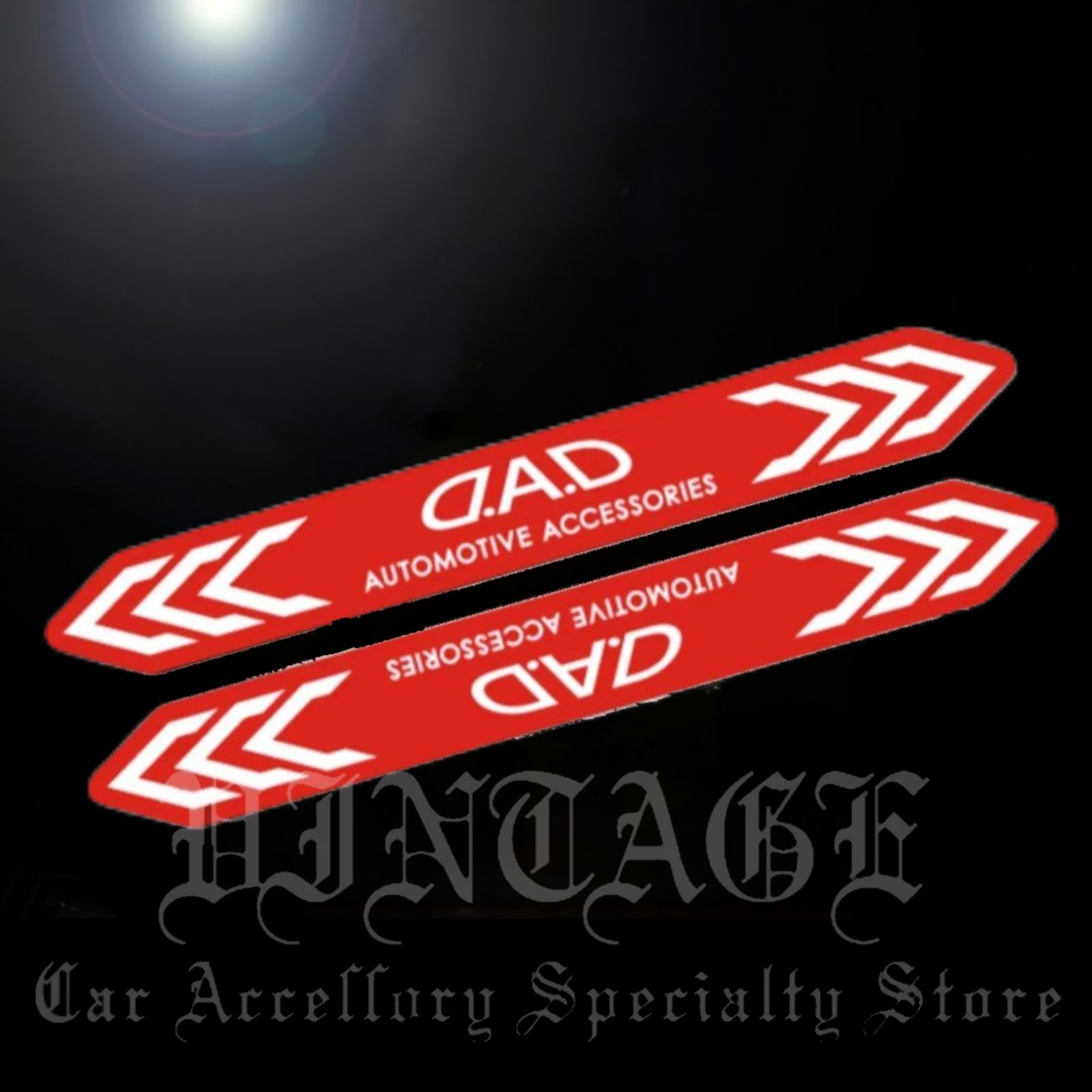 D.A.D ナイトサインステッカー（2枚入）DAD ギャルソン GARSON - メルカリ