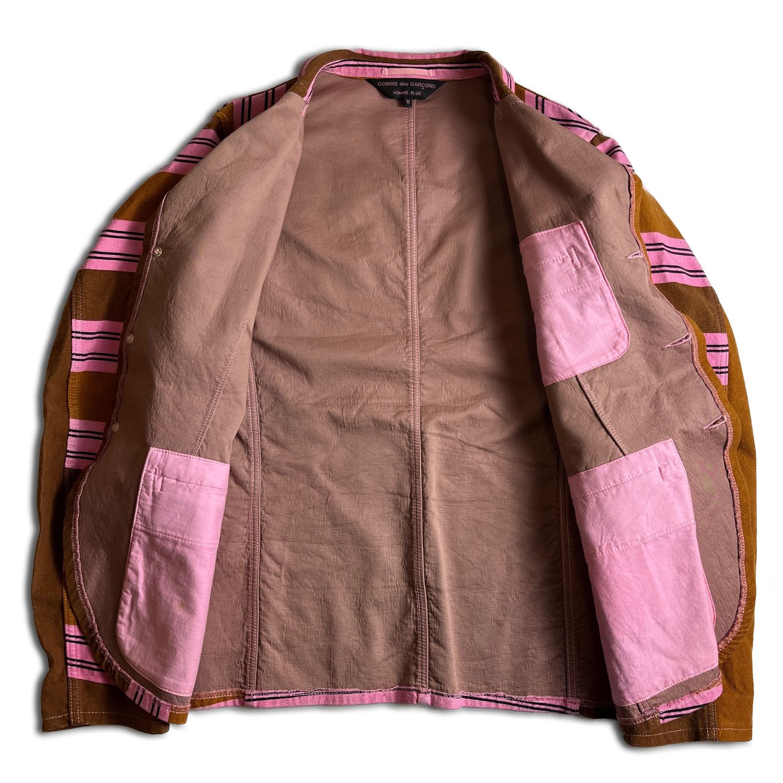 AD2004】COMME des GARCONS HOMME PLUS ピンクパンサー期 ボーダー 