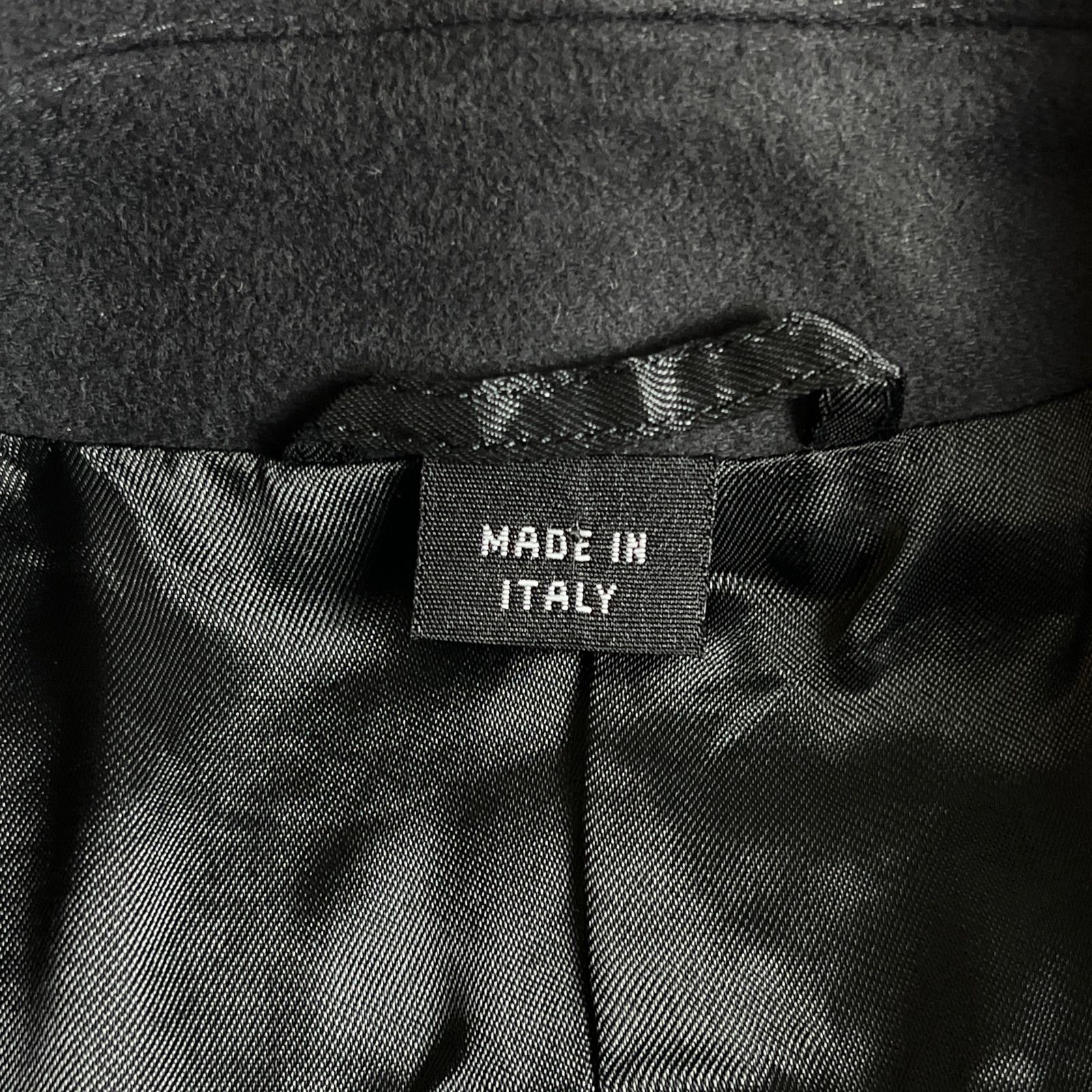 美品 本人期】HELMUT LANG モールスキンコート 40 チャコールグレー 