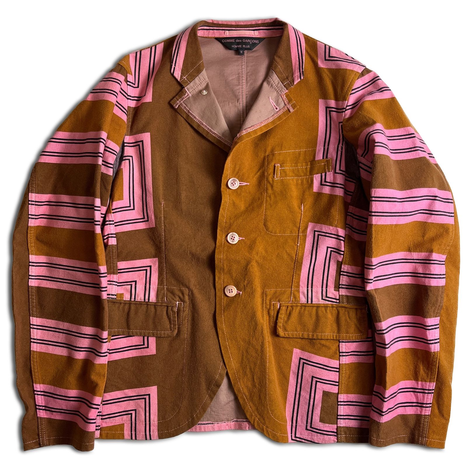 AD2004】COMME des GARCONS HOMME PLUS ピンクパンサー期 ボーダー 