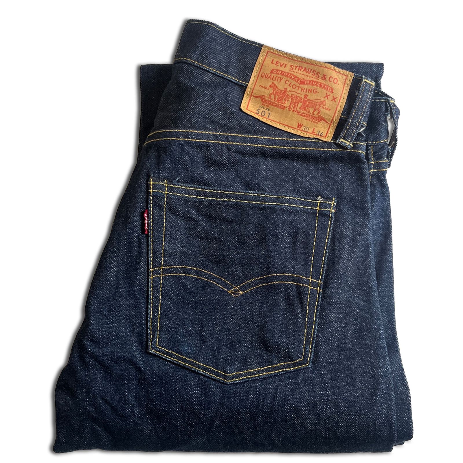 00s levis 501xx デニム リーバイス ヴィンテージ w33 濃紺】LEVI'S VINTAGE CLOTHING 501XX 66501 デニムパンツ W30
