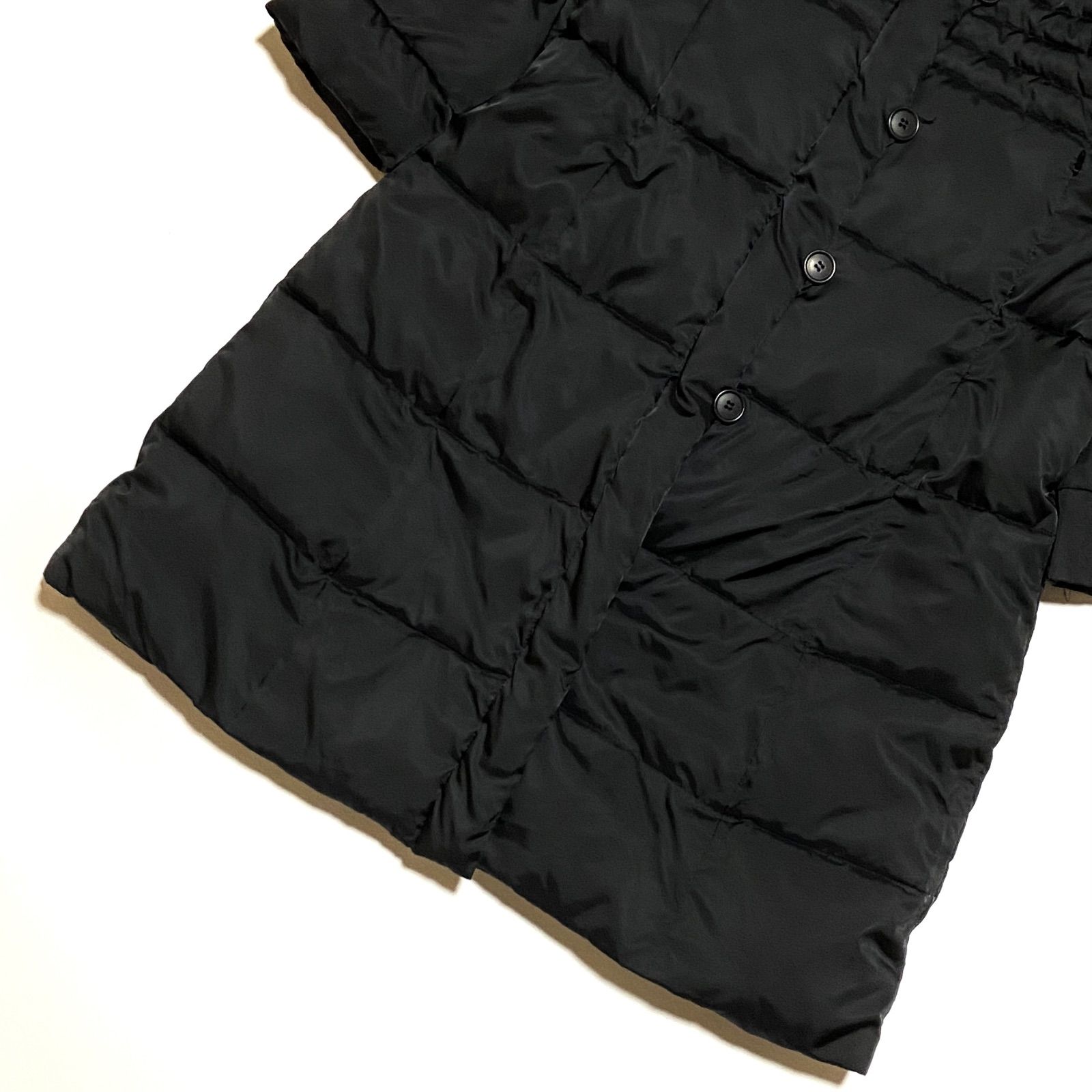 LAURA ASHLEY ローラアシュレイ ロングコート 中綿 キルティング A