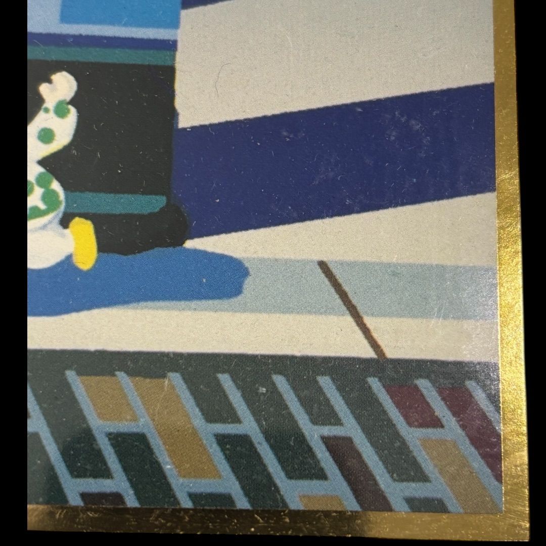 ヒロ・ヤマガタ「ヨットマン」シルクスクリーン 直筆サイン 絵画 版画