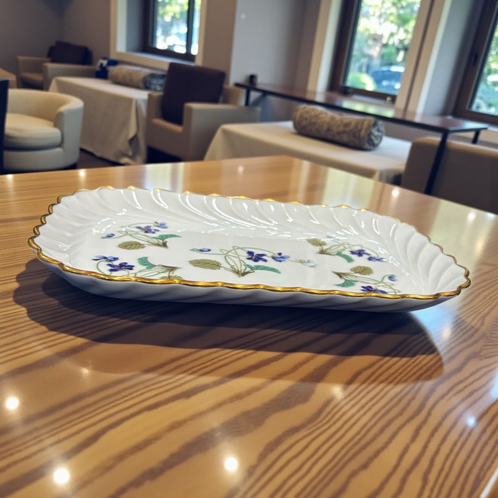 未使用品】HAVILAND LIMOGESアンペラトリス ユジェニー トルストレイ