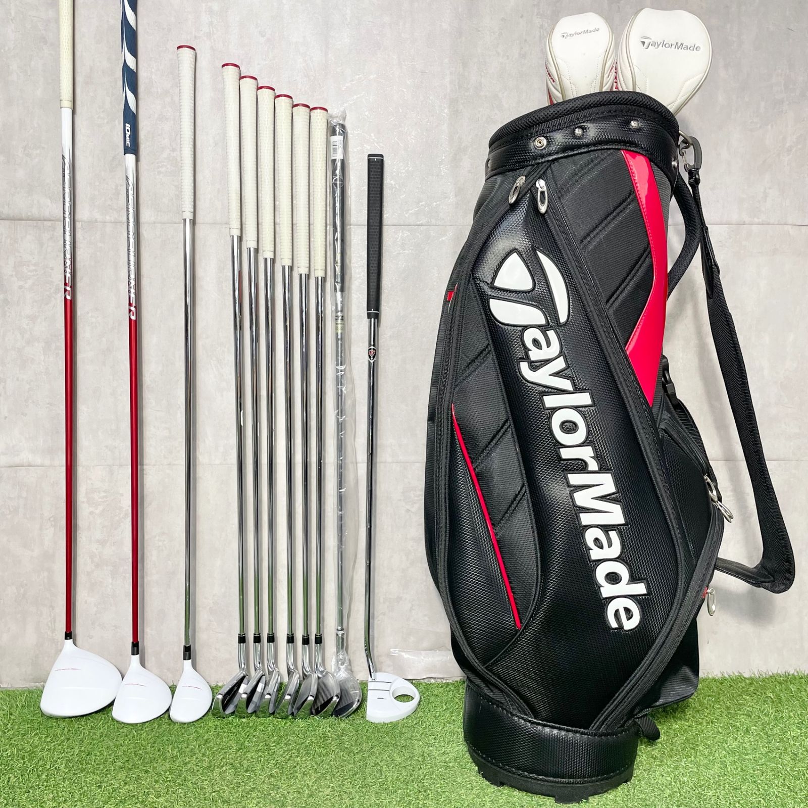 貴重レフティ】TaylorMade AERO BURNER ゴルフクラブセット 11本 S