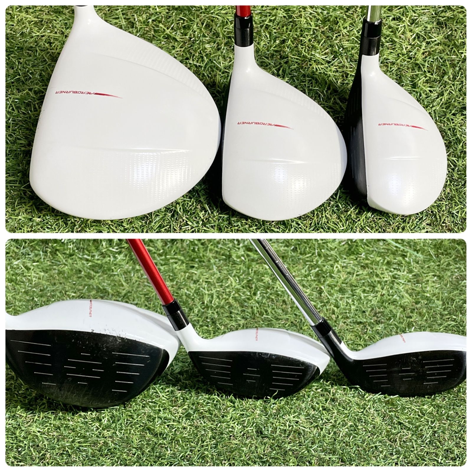 貴重レフティ】TaylorMade AERO BURNER ゴルフクラブセット 11本 S