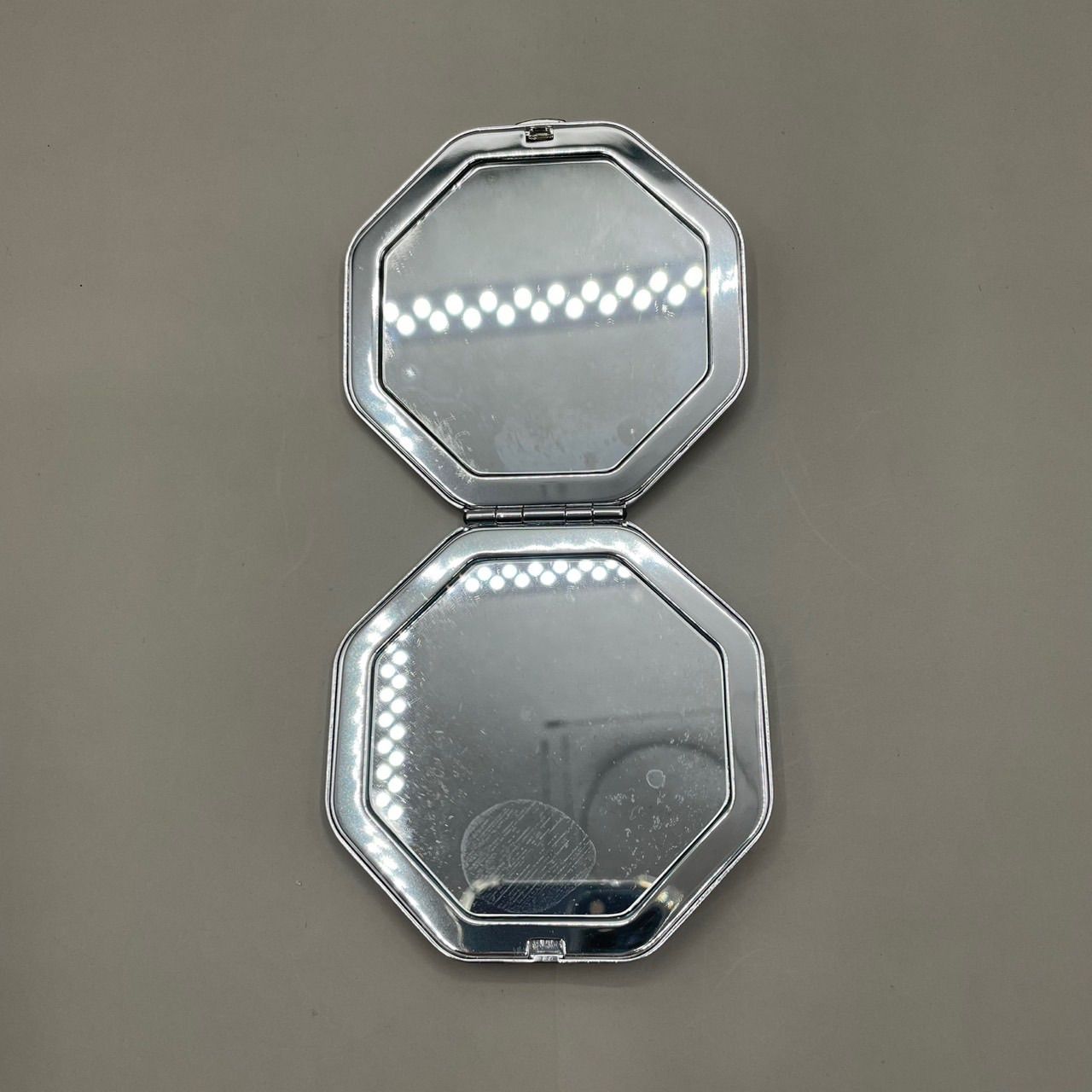 未使用級 資生堂 SHISEIDO CLUB 花椿 手鏡 ミラー コンパクト シルバー