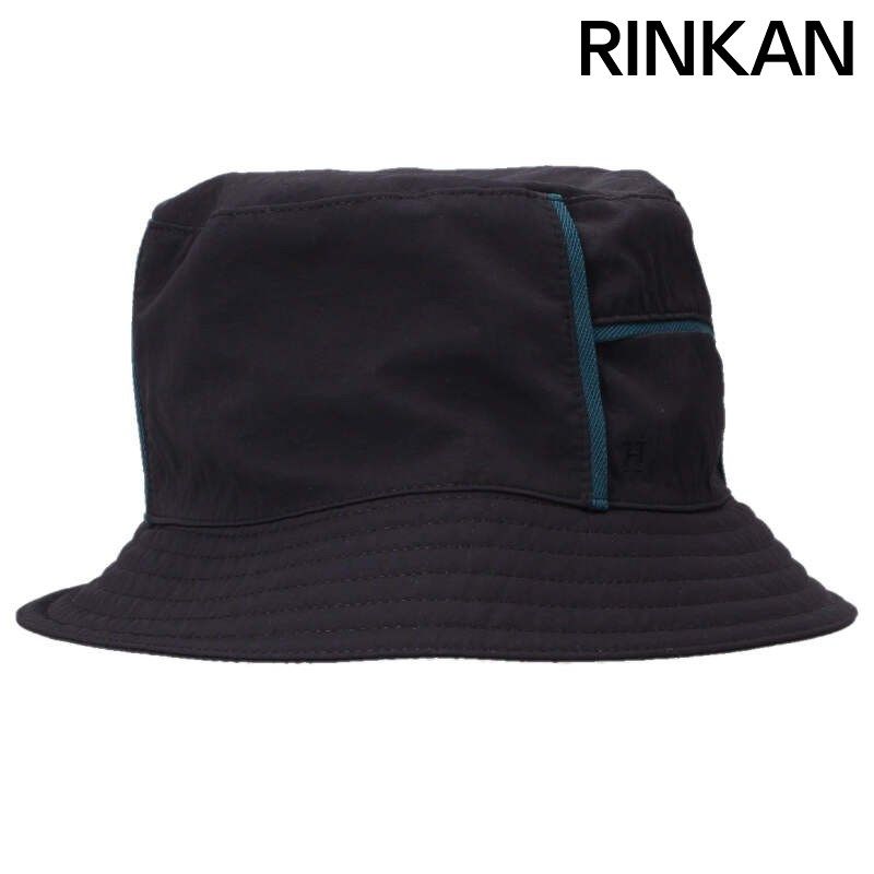 ✨美品✨エルメス ナイロン バケットハット ハット 58 ブラック エルメス ナイロンバケットハット メンズ 58 - メルカリ