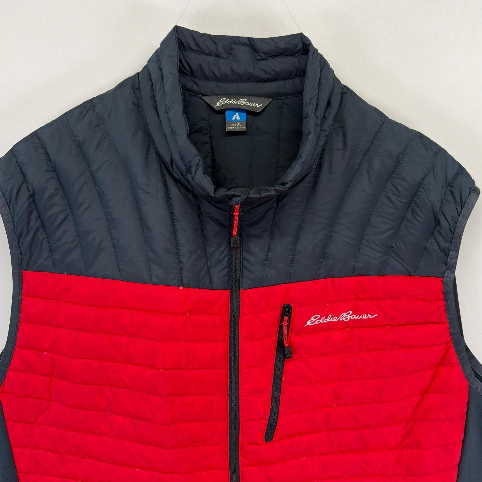 古着 エディー・バウアー Eddie Bauer ベスト ダウンベスト フルジップ