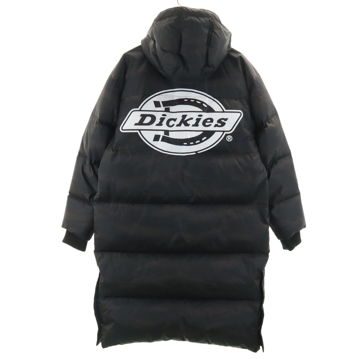 レディース Dickiesブラックロングダウンコート
