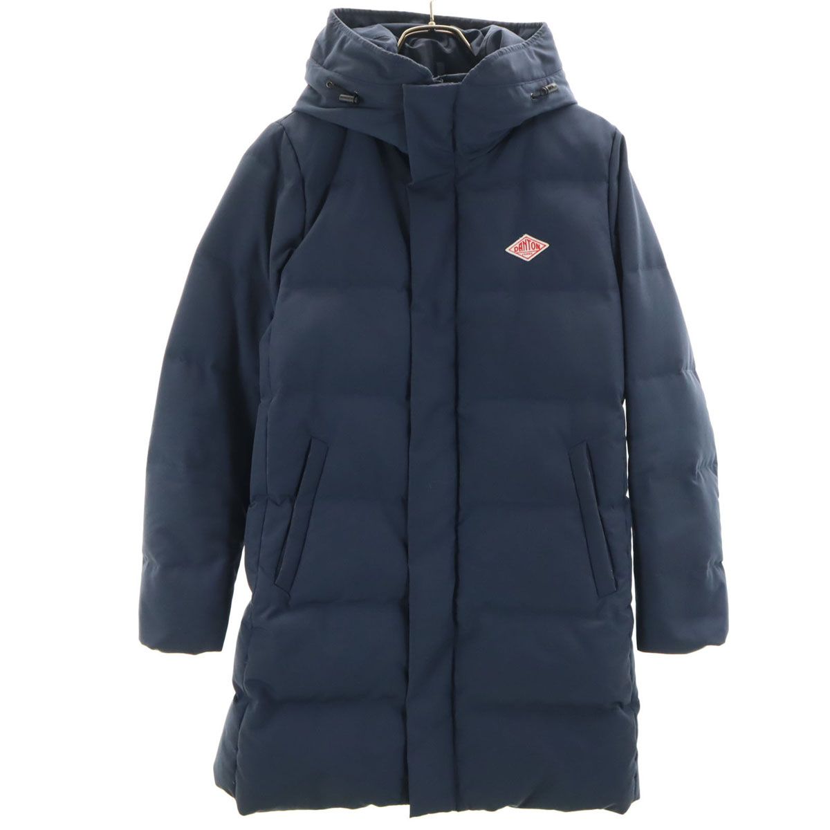 DANTON ダントン ダウンコート 　ネイビー　濃紺　36 Danton ダントン ダウンコート 36 ネイビー レディース 古着 - メルカリ