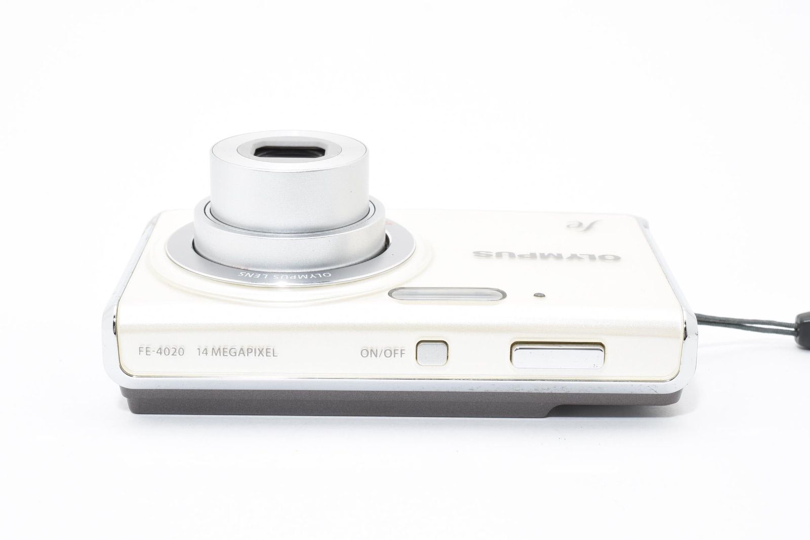 オリンパス OLYMPUS FE-4020 ホワイトバール コンパクトデジタルカメラ