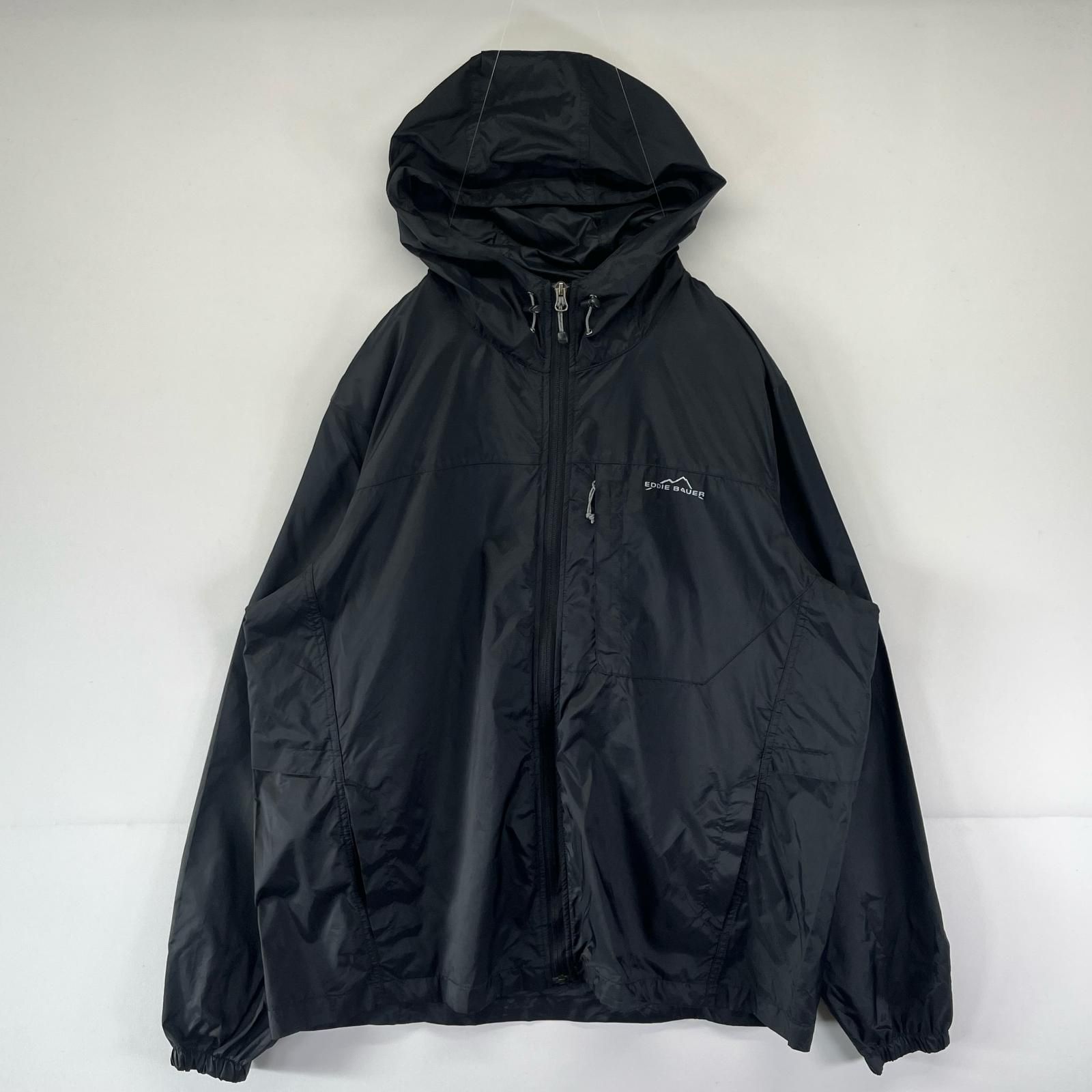 古着 エディー・バウアー Eddie Bauer ナイロンジャケット フルジップ 