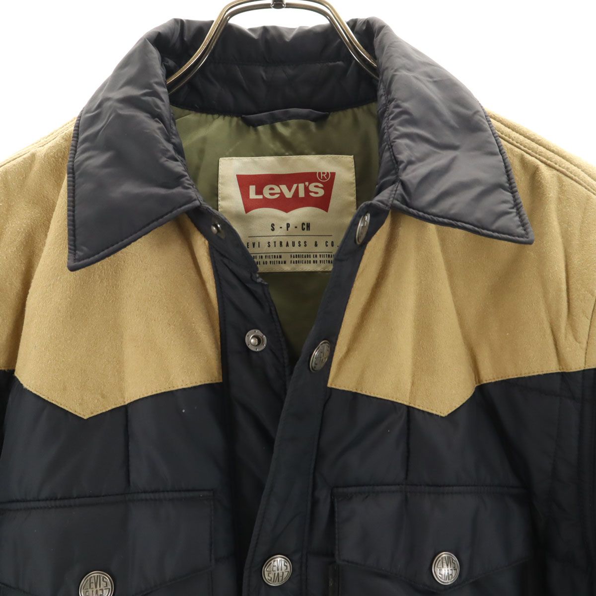 Levi's リーバイス ウエスタンヨーク キルティングジャケット S