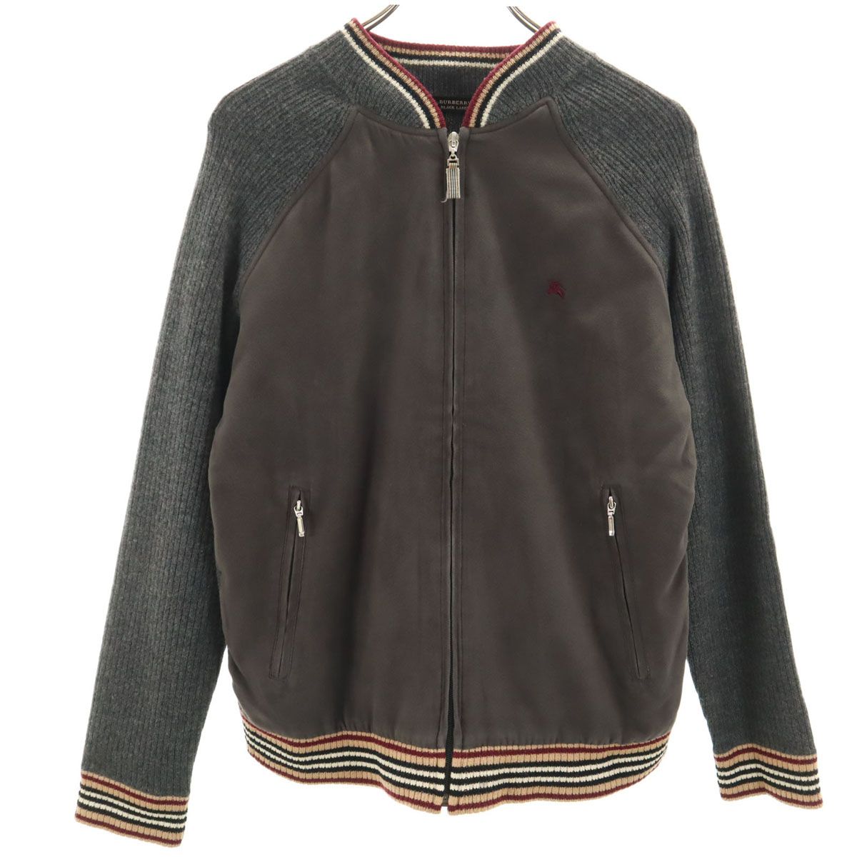 BURBERRY BLACK LABEL バーバリーブラックレーベル フェイクスエード