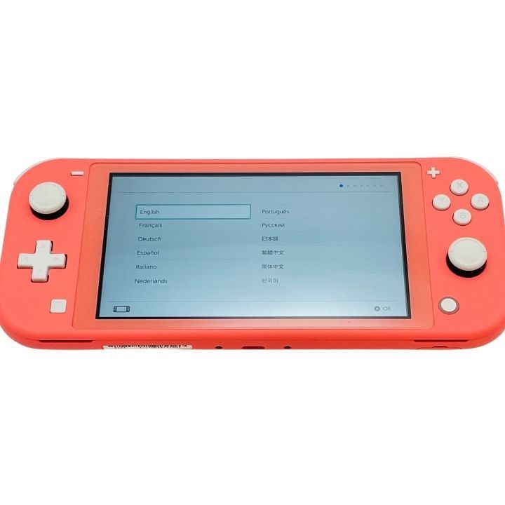 NINTENDO Switch LITE ニンテンドースイッチライト コーラル 2024年製