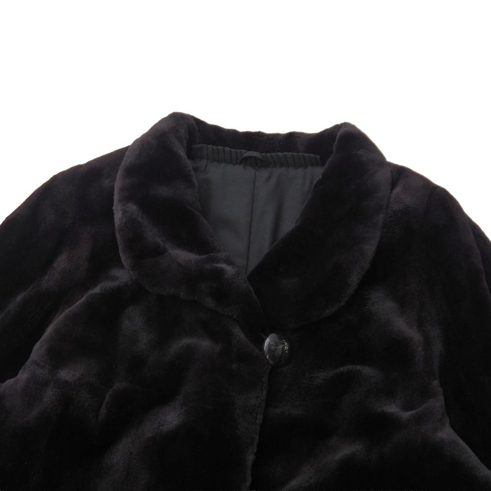 【中古】is-371101-30/美品/シェアードミンク □美品□Mink ミンク コート サイズF シェアードミンク ファー ロング