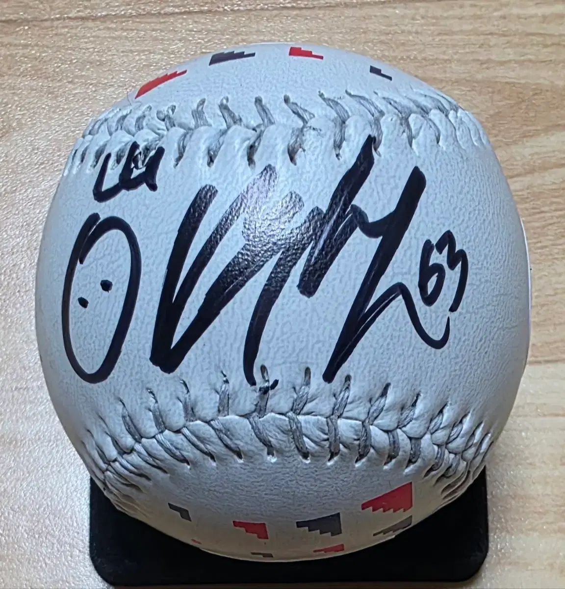 2025 KBO 韓国シリーズ 記念球 ジュホン(Joohoney) サイン入りサイン