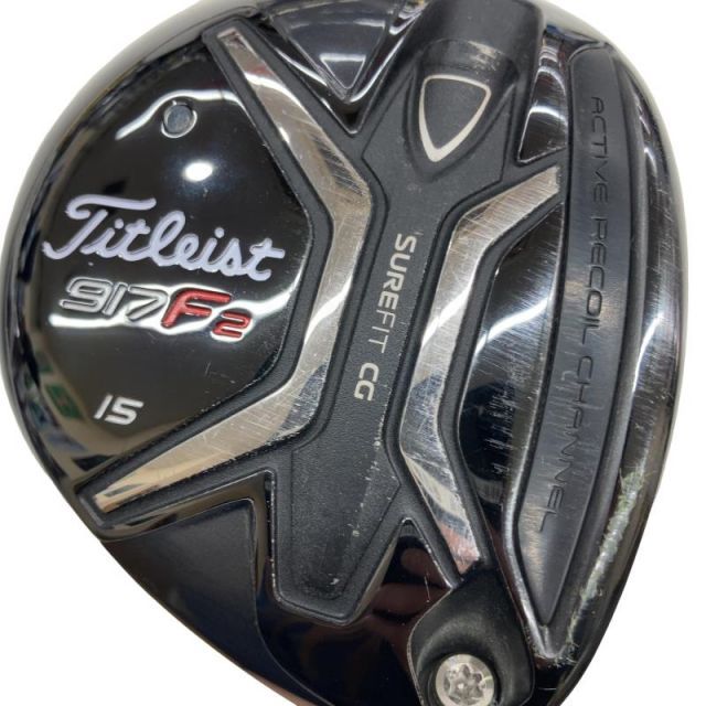 中古】 タイトリスト 917 F2 15° フェアウェイウッド FW Tour AD IZ-6