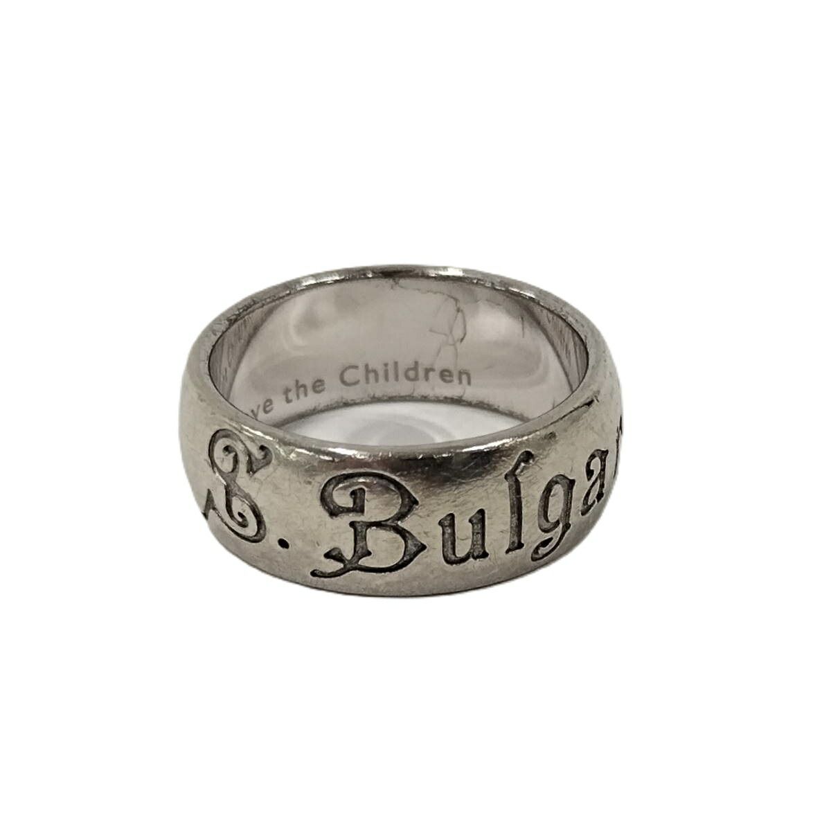 BVLGARI リング セーブザチルドレン SV925 シルバー - メルカリ