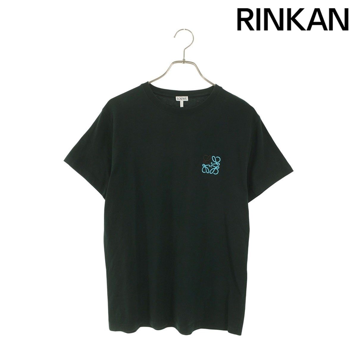 最安値挑戦 ロエベ エンブロイダリー アナグラム Tシャツ 偽物 2色 