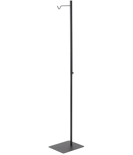 山崎実業(Yamazaki) 高さ伸縮 ランタンスタンド ブラック 約W26×D30×H80~152cm タワー tower ガーデンライトスタンド 高さ調節可能 4515★m