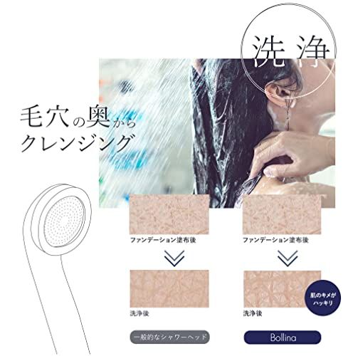 Bollina ウルトラファインバブル シャワーヘッド ボリーナニンファ