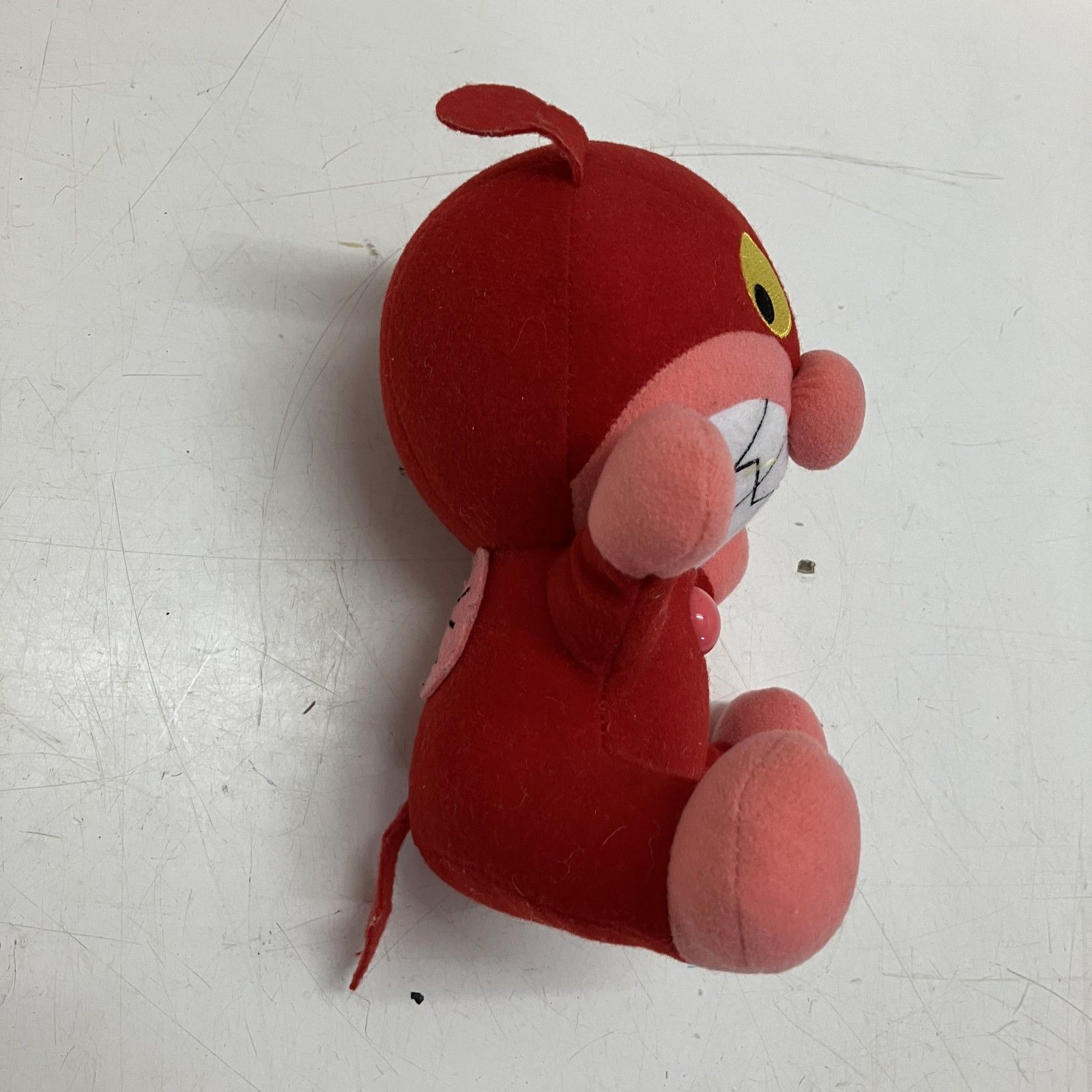 アカキンマン　アンパンマン　スタンダードぬいぐるみ　バイキンマン　レア アカキンマン アンパンマン スタンダードぬいぐるみ【新品タグ付】激