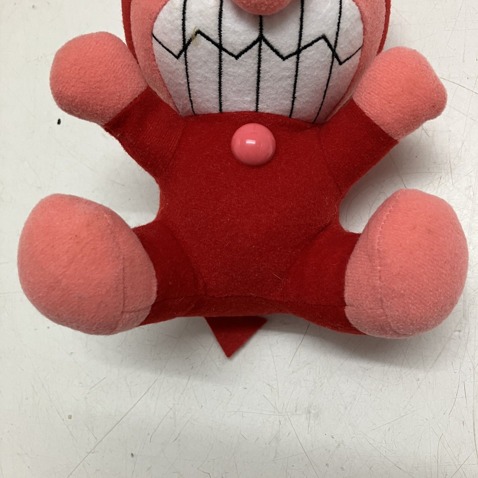 ◇ 【ジャンク品】 ぬいぐるみ アカキンマン スタンダードぬいぐるみ