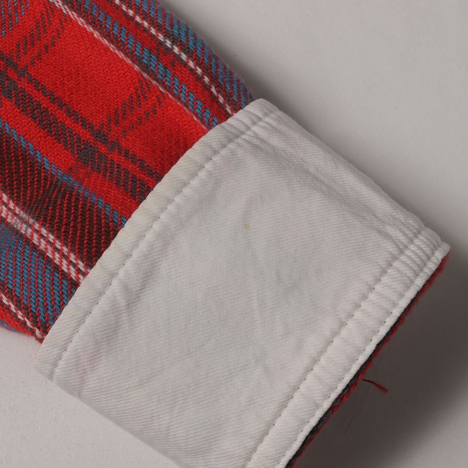 visvim ビズビム シャツ レッド×ブルー サイズ:S | 00s ブラックエルク