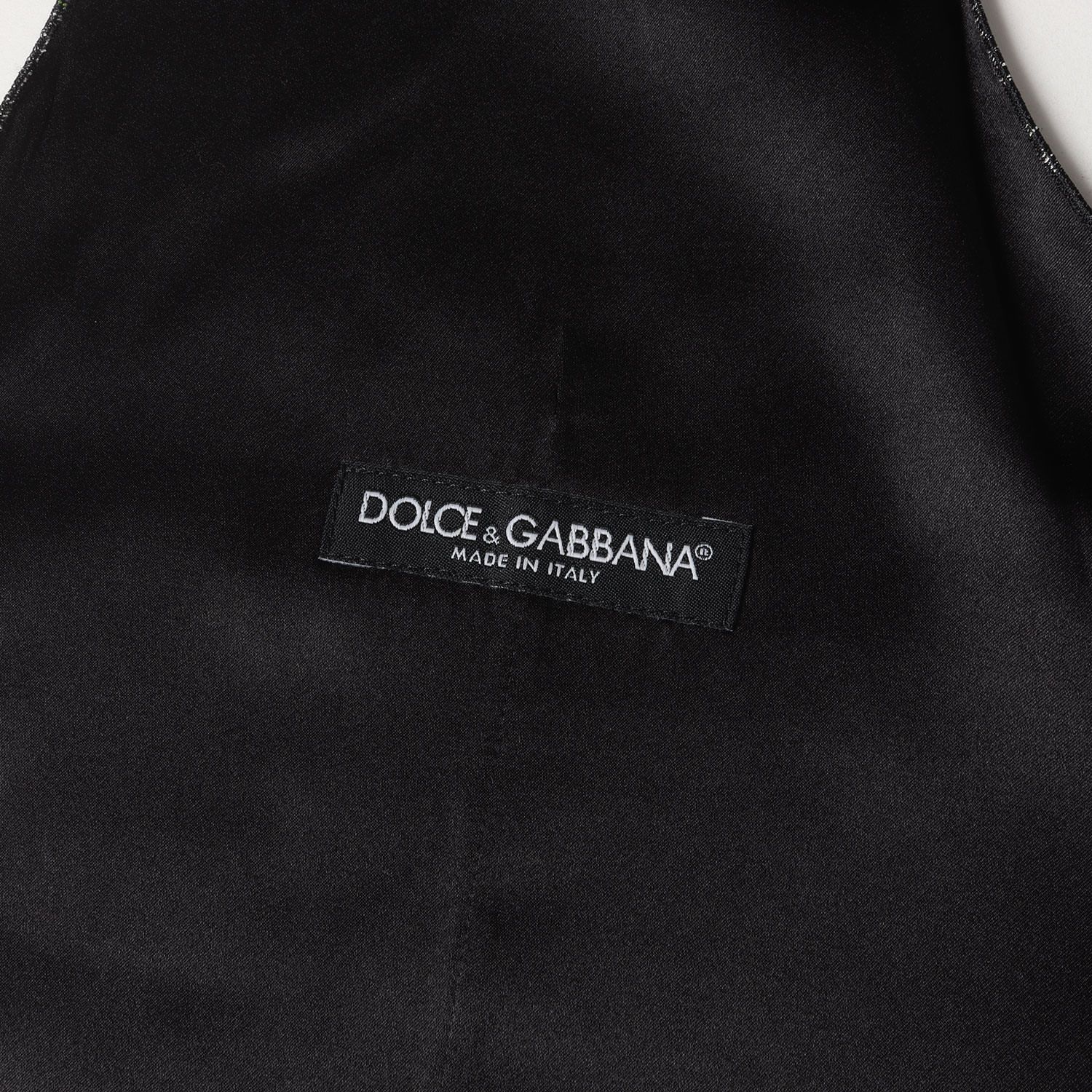 美品】DOLCE&GABBANA ドルチェ&ガッバーナ ベスト ブラック 黒 サイズ