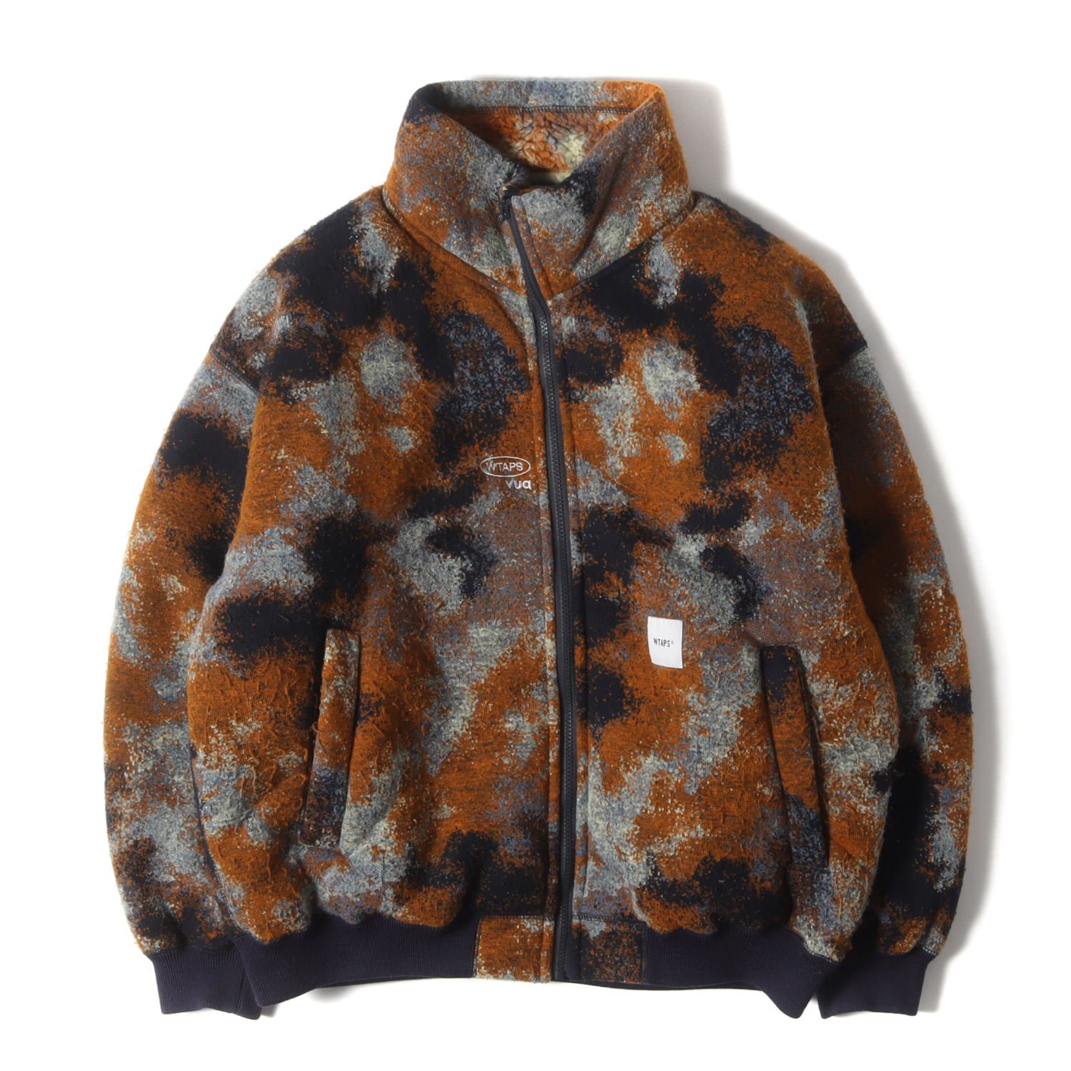 WTAPS ダブルタップス ジャケット ネイビー オレンジ サイズ:L | 23AW