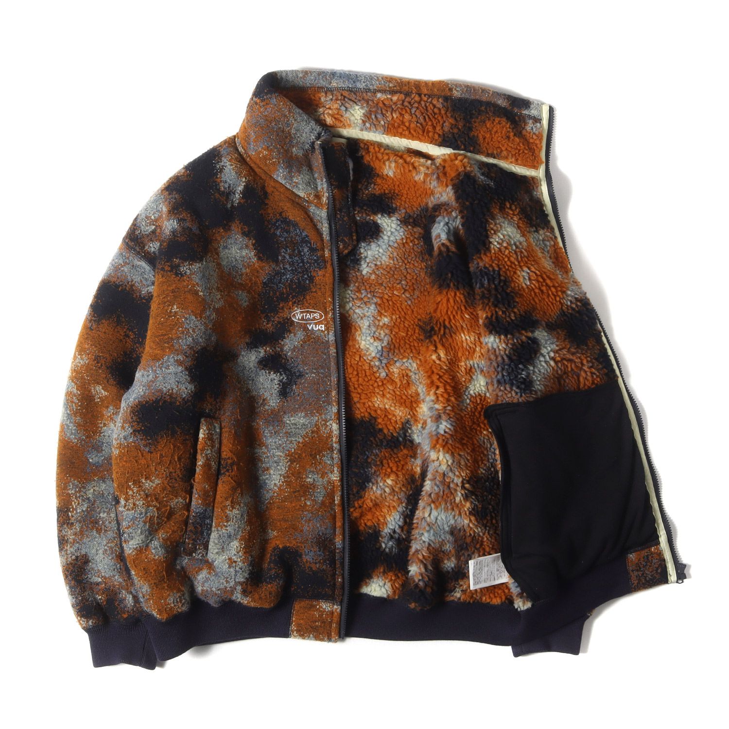 WTAPS ダブルタップス ジャケット ネイビー オレンジ サイズ:L | 23AW 