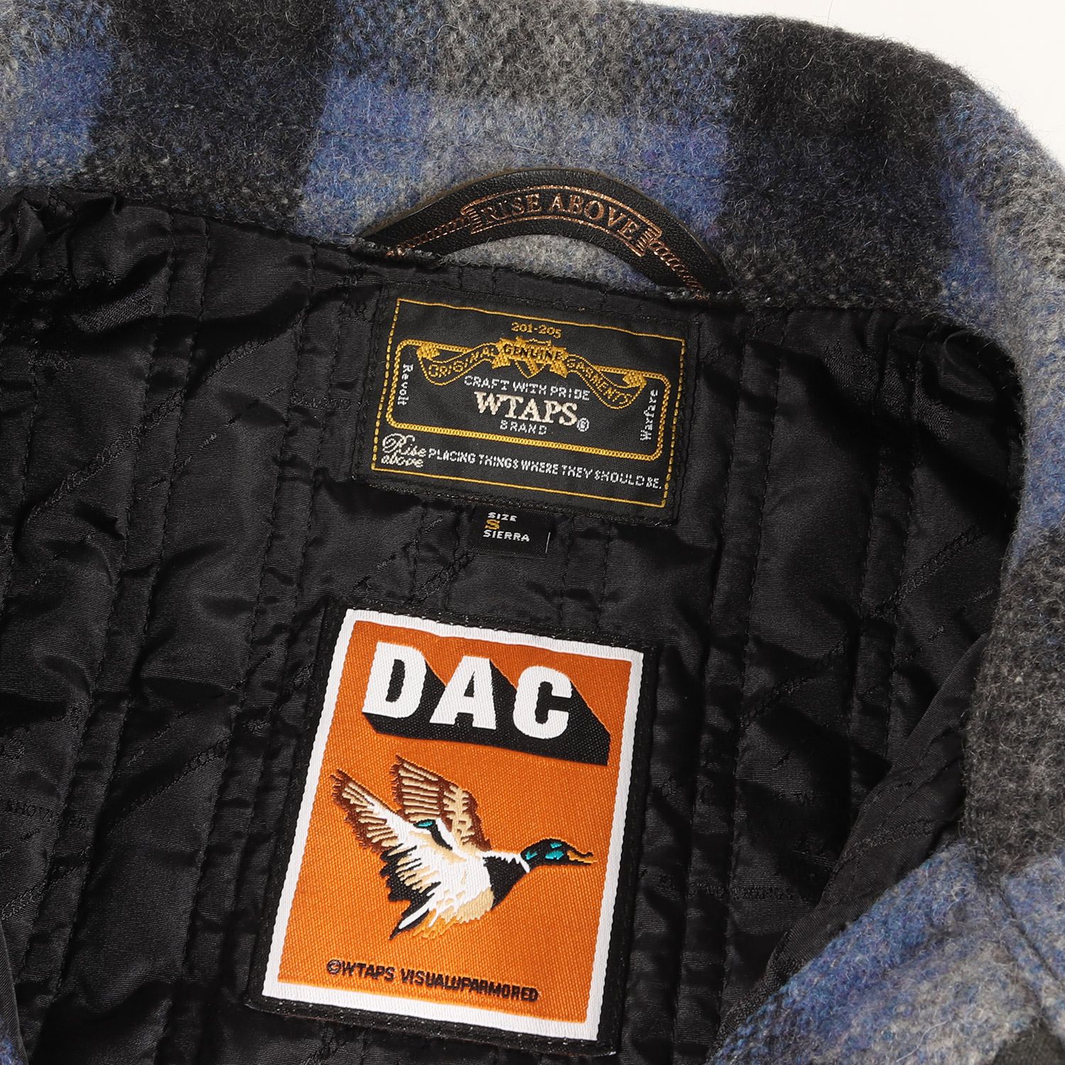 美品】WTAPS ダブルタップス ジャケット ネイビー 紺 サイズ:S | 00s 