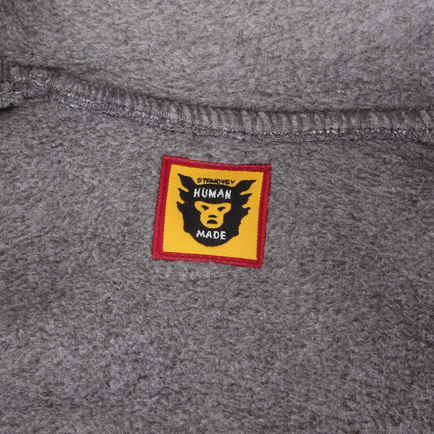 新品】HUMAN MADE ヒューマンメイド フリース グレー サイズ:XL | 24AW