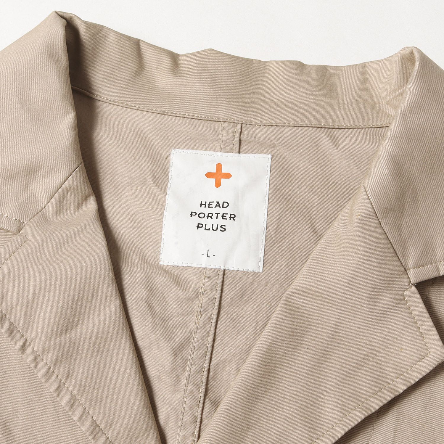 HEAD PORTER PLUS ヘッドポーター プラス ジャケット ベージュ サイズ 