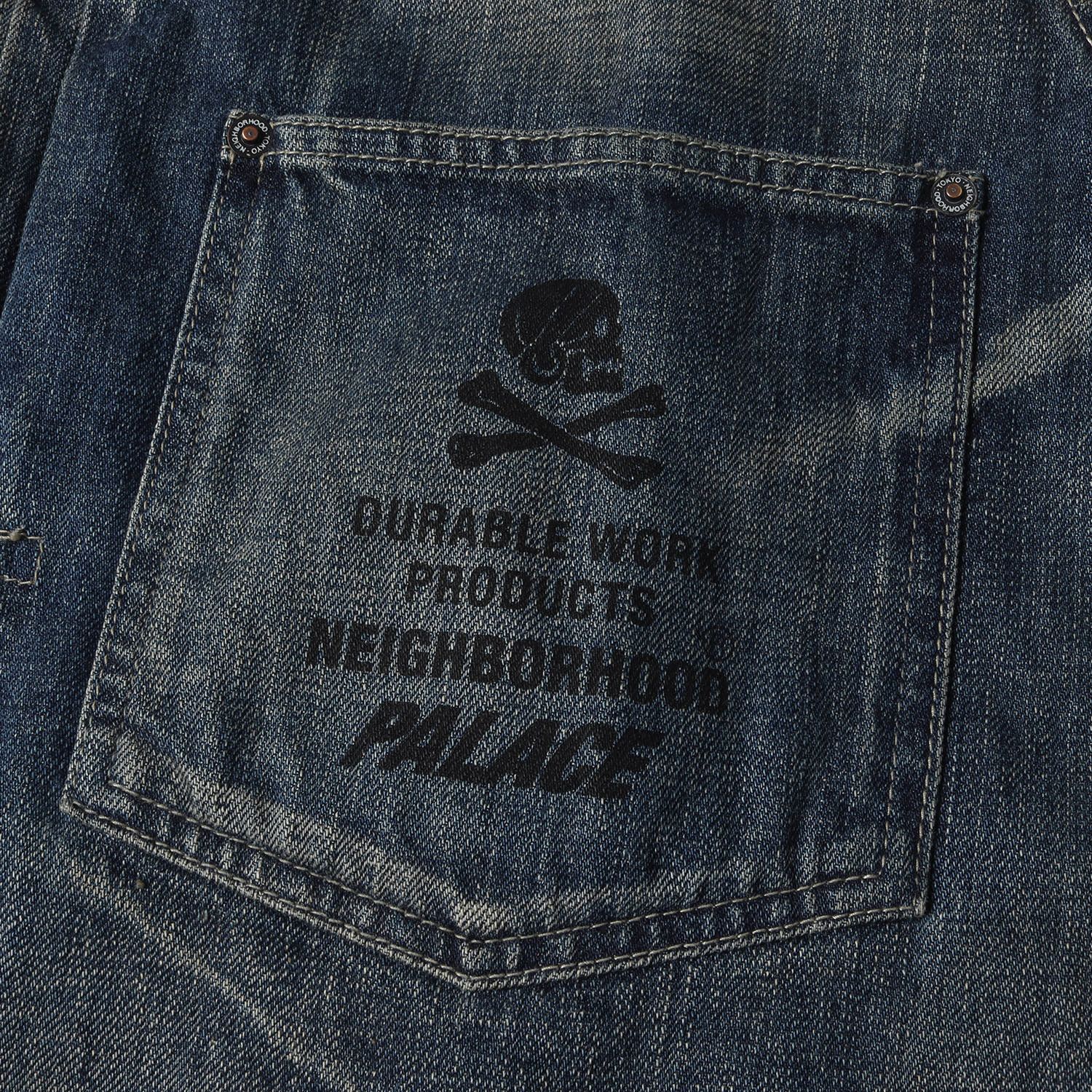 美品】NEIGHBORHOOD ネイバーフッド ジャケット インディゴ サイズ:XL