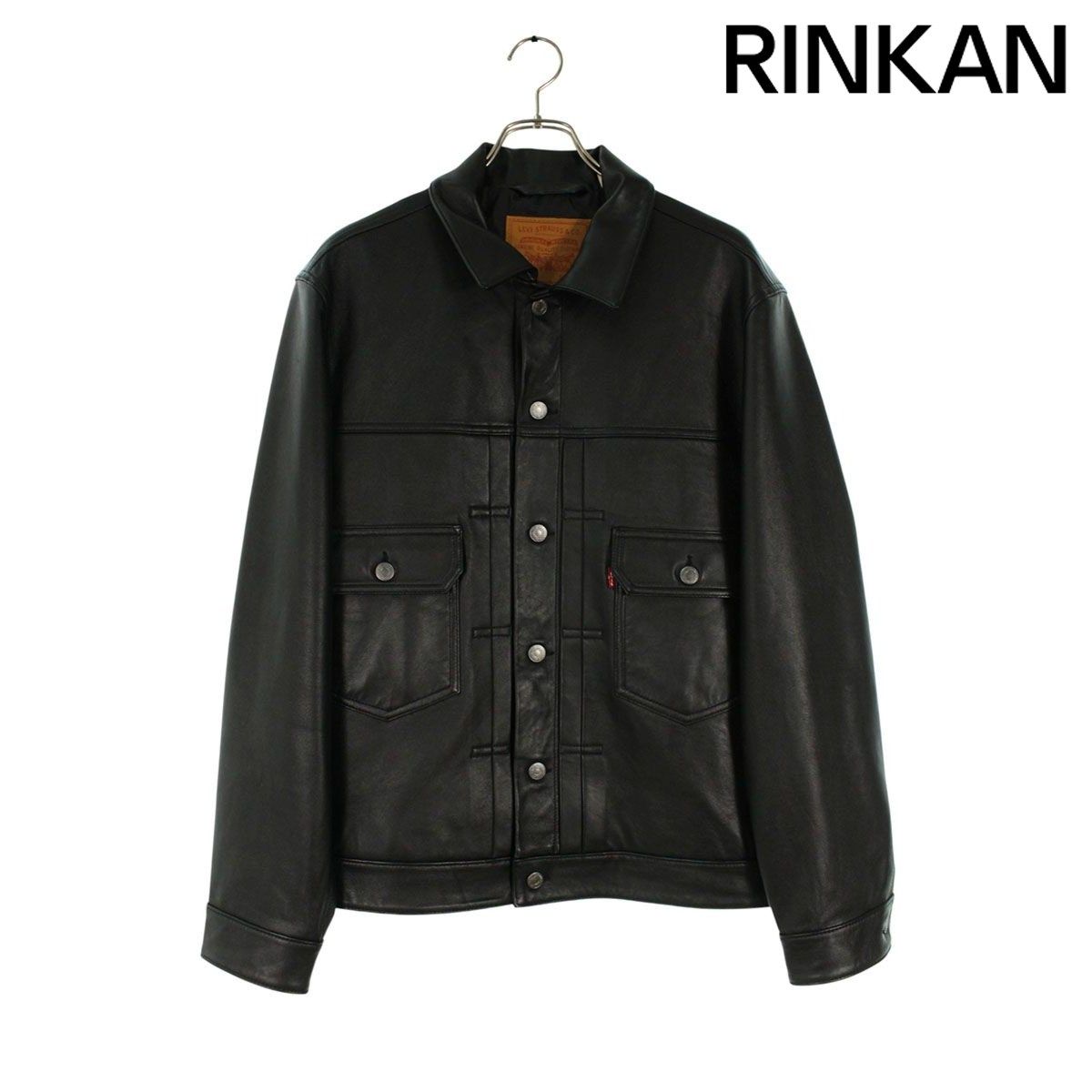 リーバイス トラッカーレザージャケット メンズ L - メルカリ