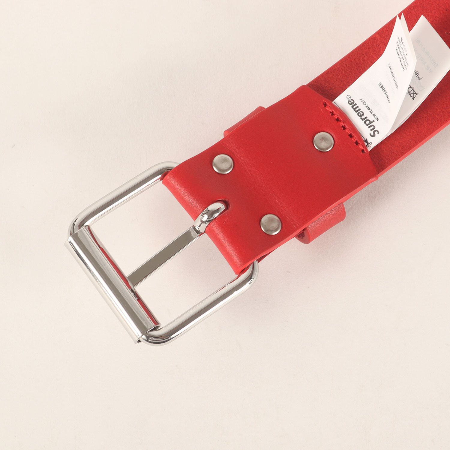 美品】Supreme シュプリーム ベルト レッド サイズ:M | 22SS ブランド