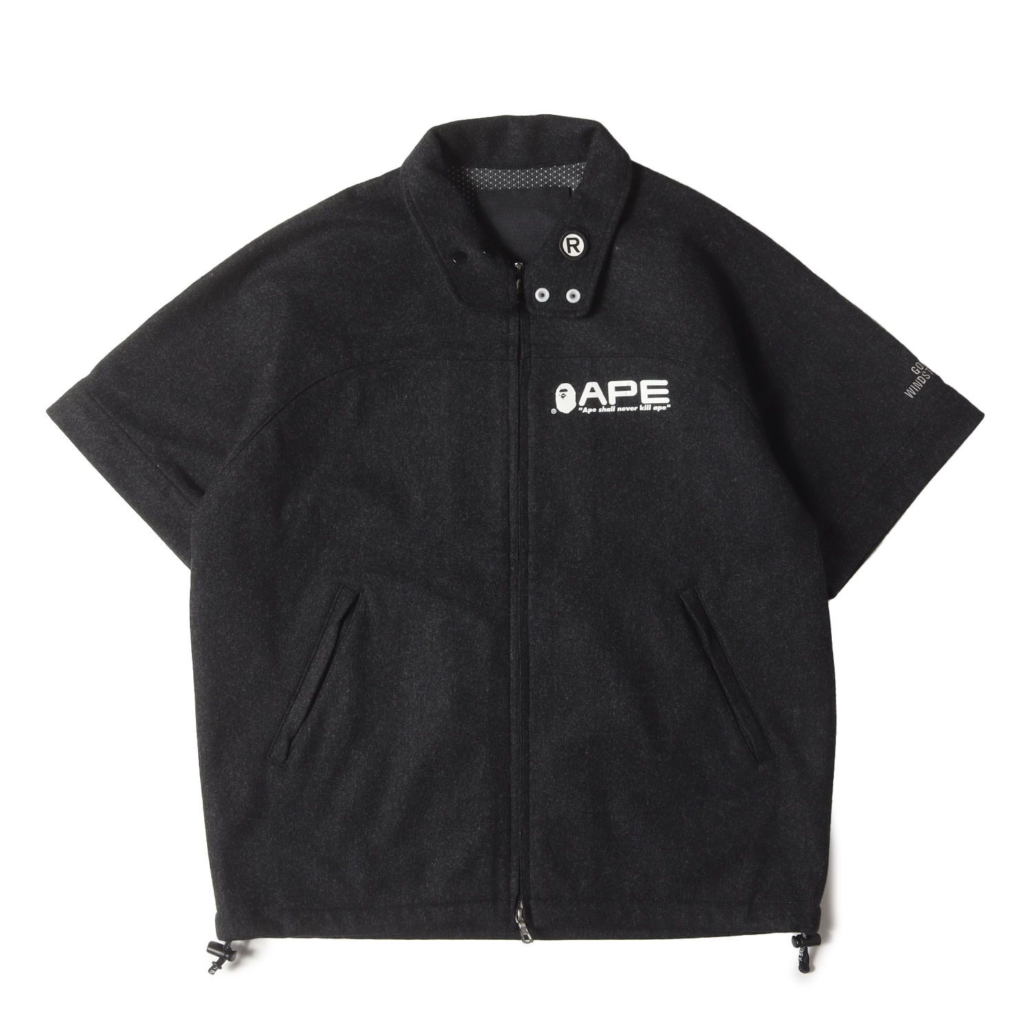 美品】A BATHING APE ア ベイシング エイプ ジャケット グレー サイズ