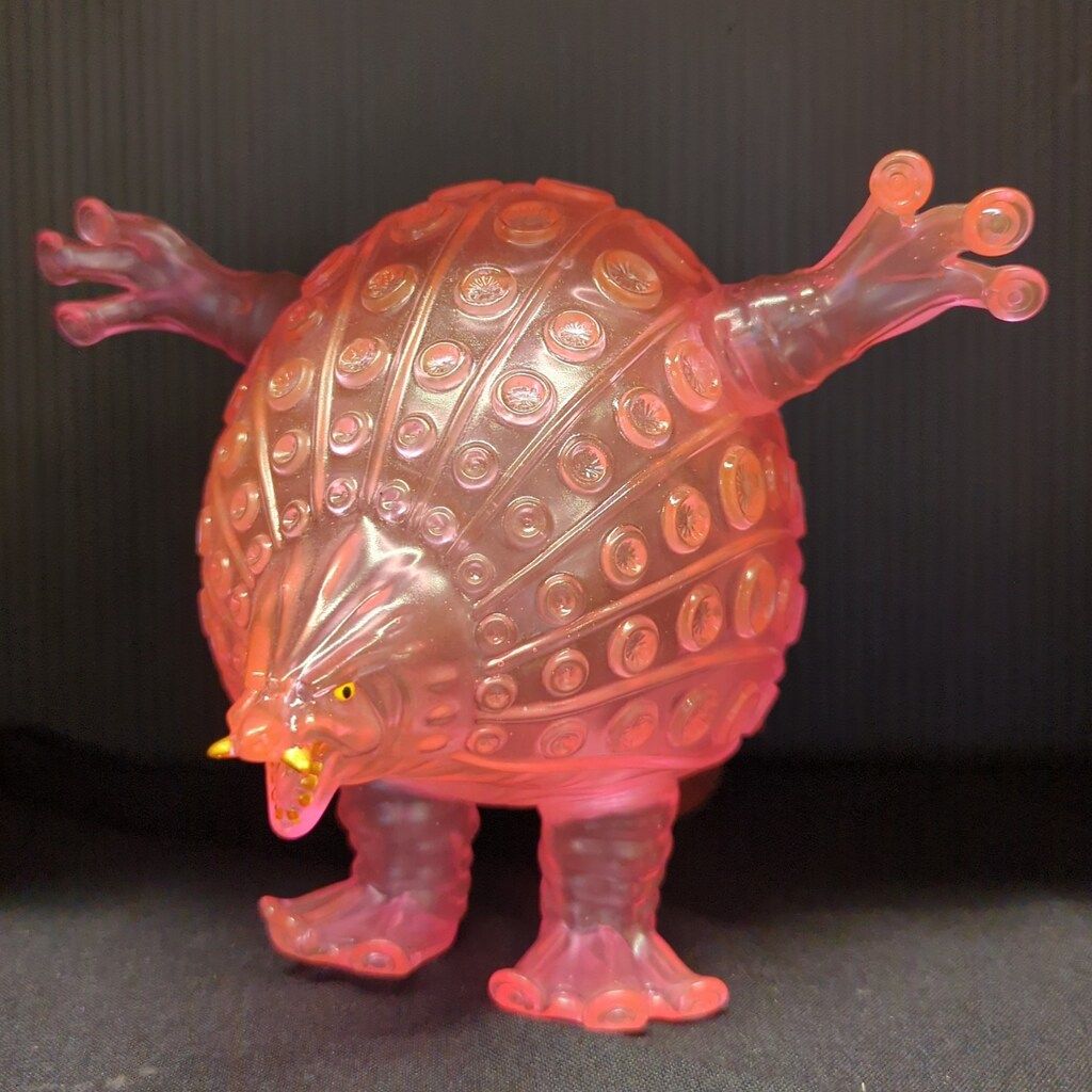 マルサン　スタンダードサイズ　オイル怪獣　タッコング　レアカラー マルサン マルサンのソフビ怪獣シリーズ タッコング Pink clear Ver
