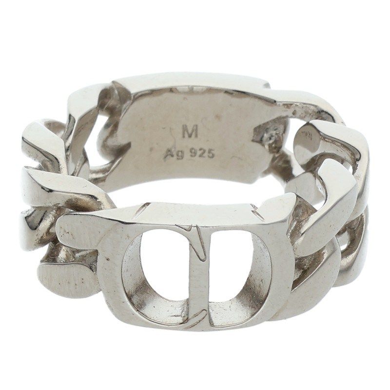 本日発送Dior シルバーリングロゴ入りメンズMサイズ ディオール CDアイコン シルバーリング メンズ M/20号 - メルカリ