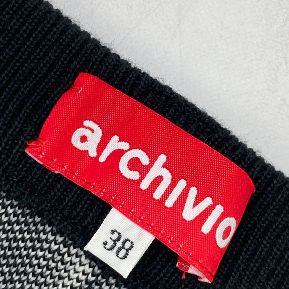 サイズ：38 ARCHIVIO アルチビオ 2024年モデル ニットスカート