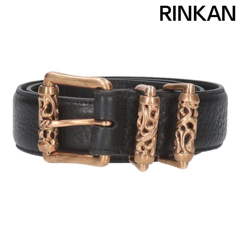 クロムハーツ BRONZE BLT ROLLER 3PC/3PCローラー ブロンズ/レザー