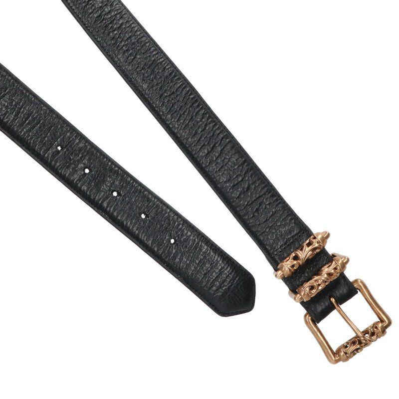 クロムハーツ BRONZE BLT ROLLER 3PC/3PCローラー ブロンズ/レザー