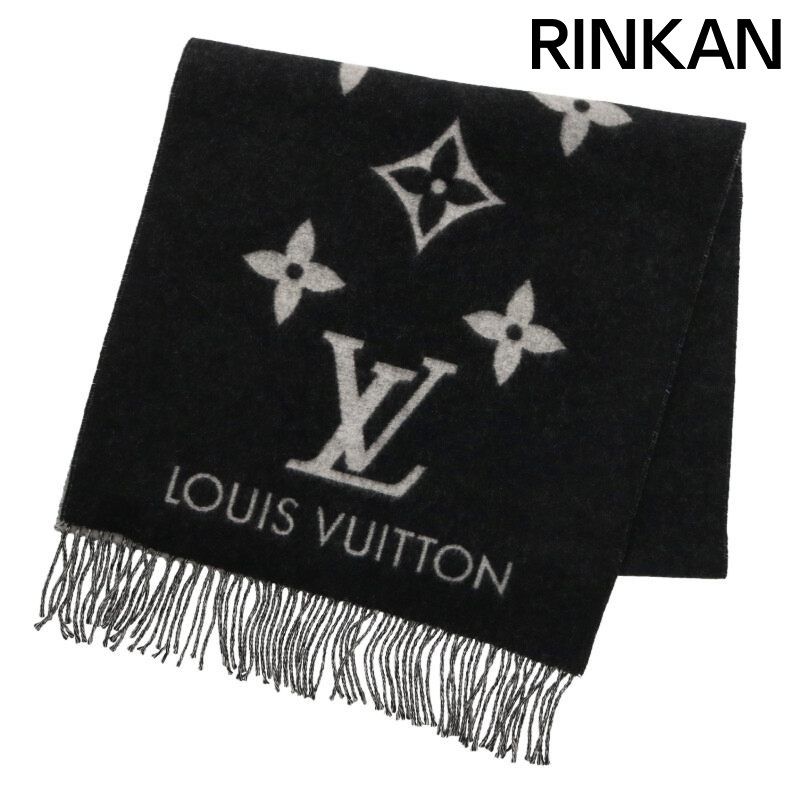 ルイヴィトン  M71040 エシャルプ レイキャビック モノグラムカシミアマフラー メンズ