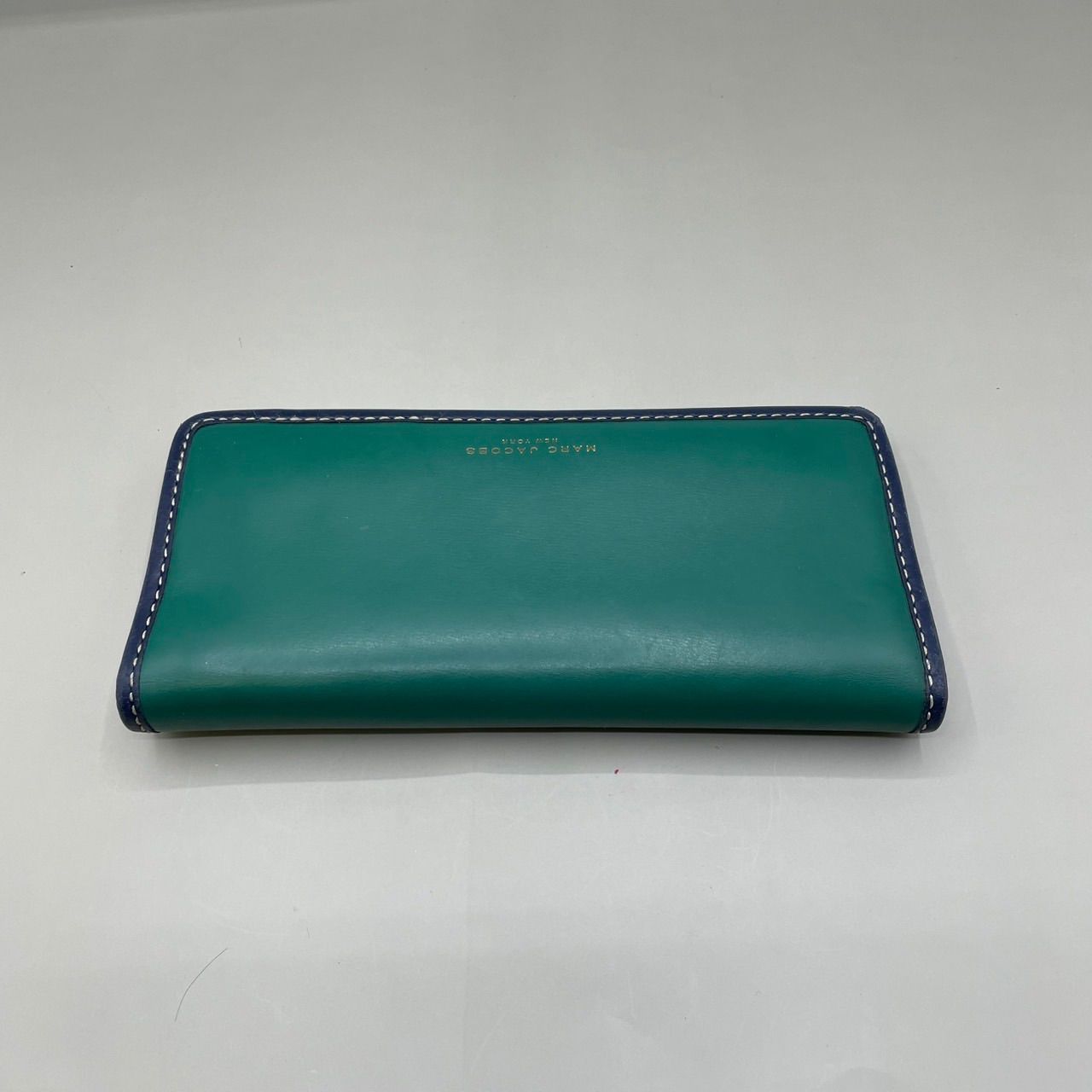 中古 マークジェイコブス 長財布 カーキ Marc Jacobs サイフ 