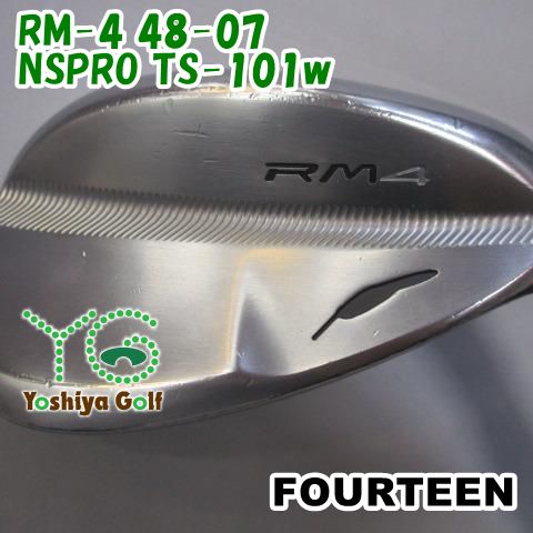限定SALE，新作 ウェッジ フォーティーン RM-4 48-07/NSPRO TS-101w/wedge/48[137477] ウェッジ