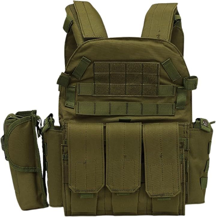 US タクティカルベスト カーキ タクティカルベスト カーキ